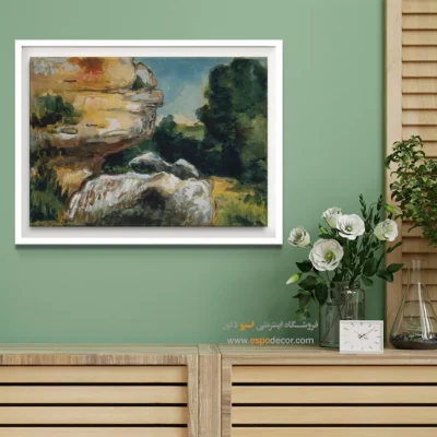 تابلو نقاشی های پل سزان - اسپو دکور