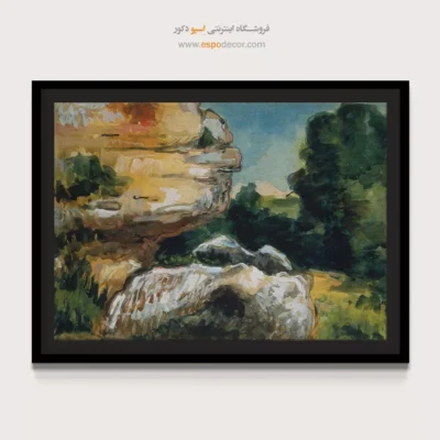 تابلو نقاشی های پل سزان - اسپو دکور