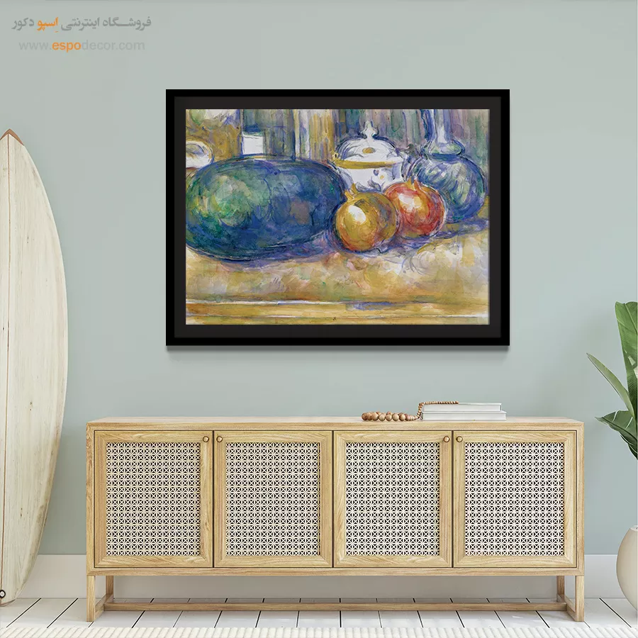 تابلو نقاشی های پل سزان - اسپو دکور