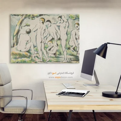 تابلو نقاشی های پل سزان - اسپو دکور