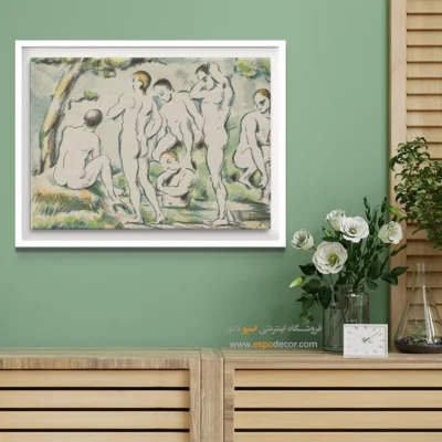 تابلو نقاشی های پل سزان - اسپو دکور