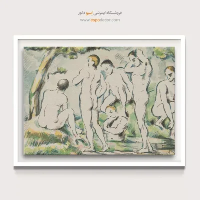 تابلو نقاشی های پل سزان - اسپو دکور