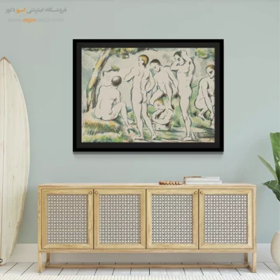 تابلو نقاشی های پل سزان - اسپو دکور