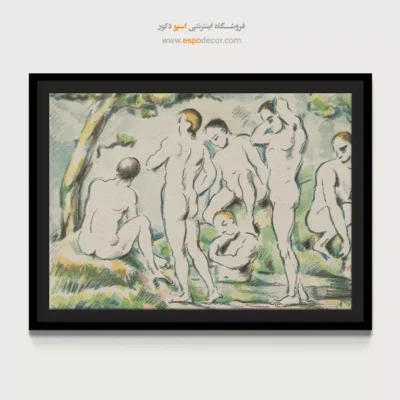 تابلو نقاشی های پل سزان - اسپو دکور