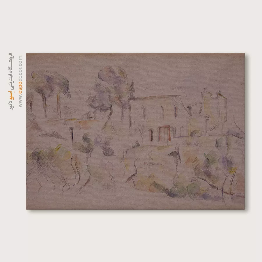 تابلو نقاشی های پل سزان - اسپو دکور