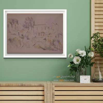 تابلو نقاشی های پل سزان - اسپو دکور