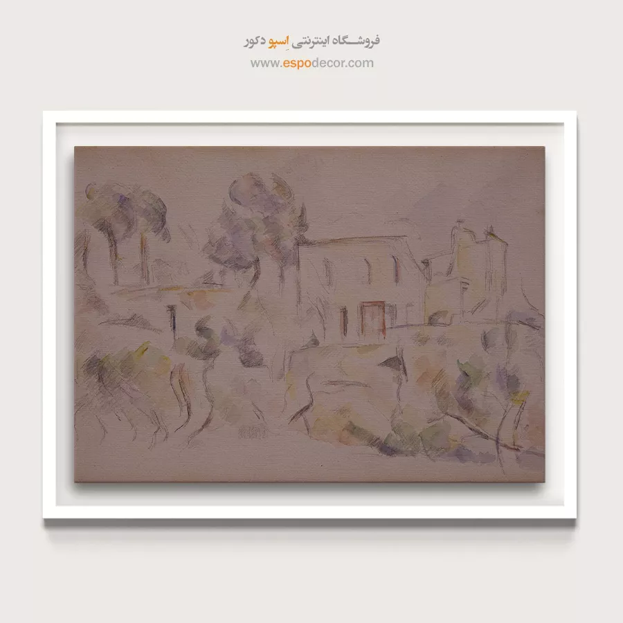 تابلو نقاشی های پل سزان - اسپو دکور