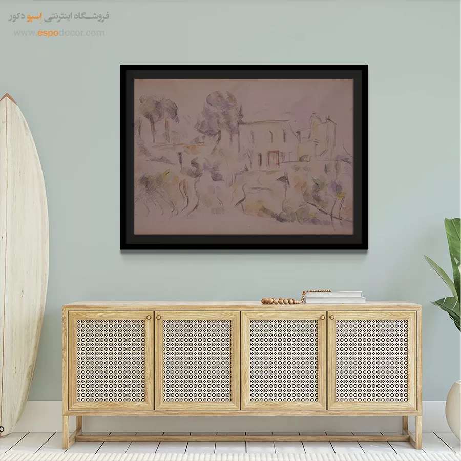 تابلو نقاشی های پل سزان - اسپو دکور