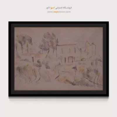 تابلو نقاشی های پل سزان - اسپو دکور