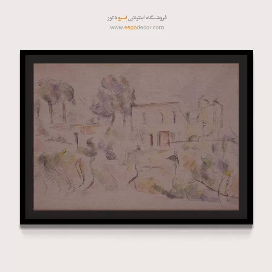 تابلو نقاشی های پل سزان - اسپو دکور