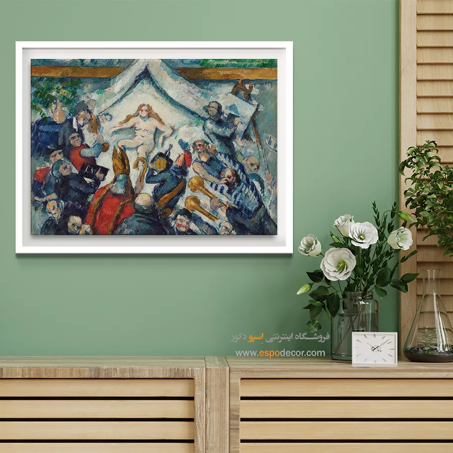 تابلو نقاشی های پل سزان - اسپو دکور