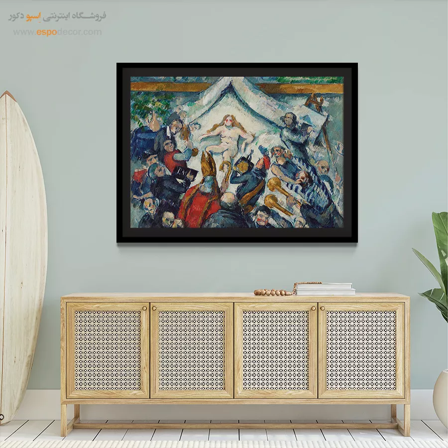 تابلو نقاشی های پل سزان - اسپو دکور