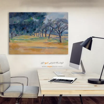 تابلو نقاشی های پل سزان - اسپو دکور