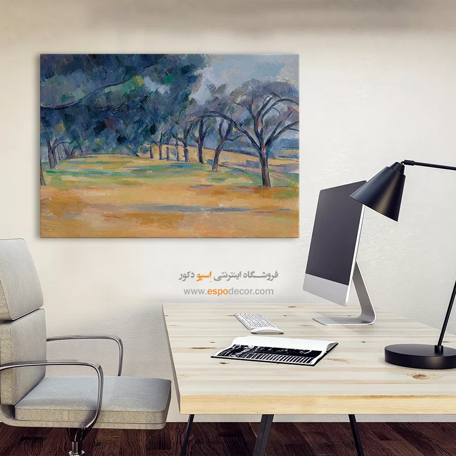 تابلو نقاشی های پل سزان - اسپو دکور