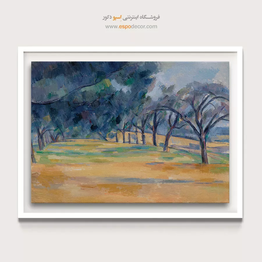 تابلو نقاشی های پل سزان - اسپو دکور