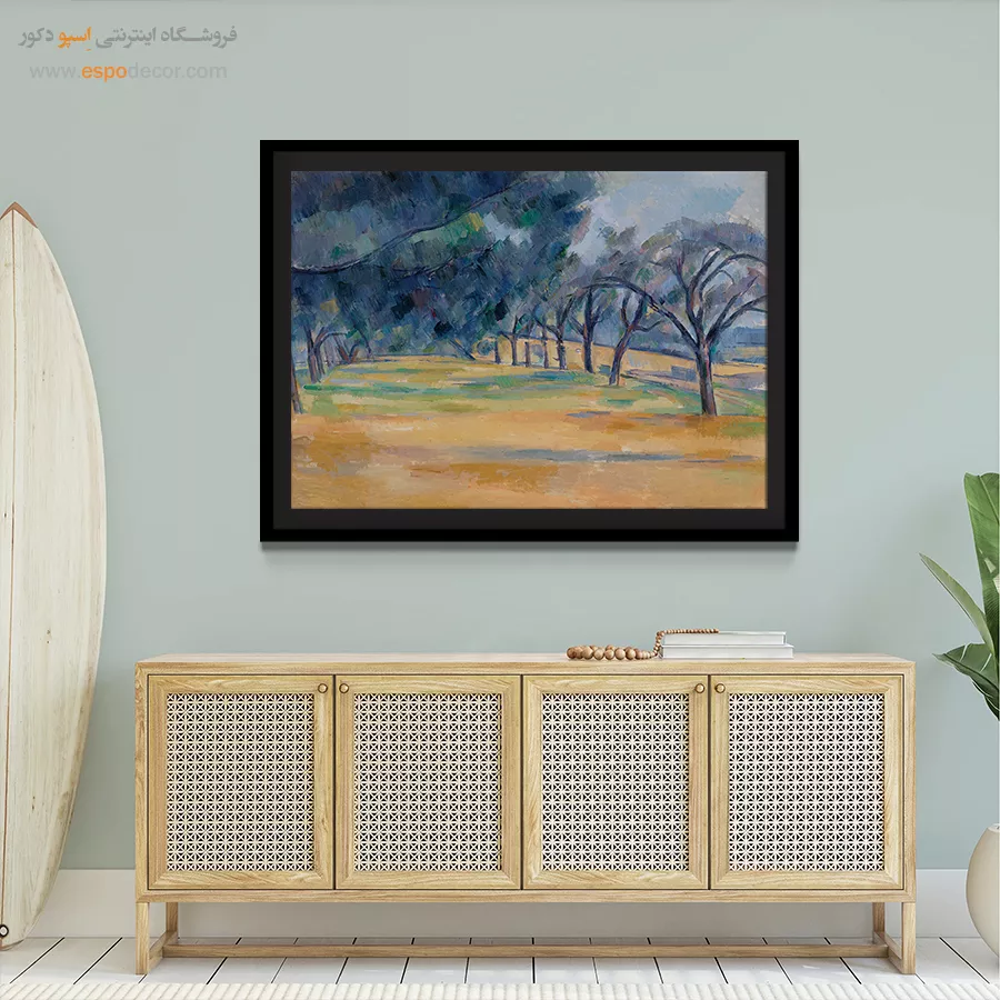 تابلو نقاشی های پل سزان - اسپو دکور