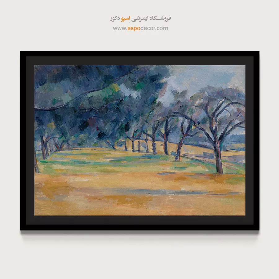 تابلو نقاشی های پل سزان - اسپو دکور