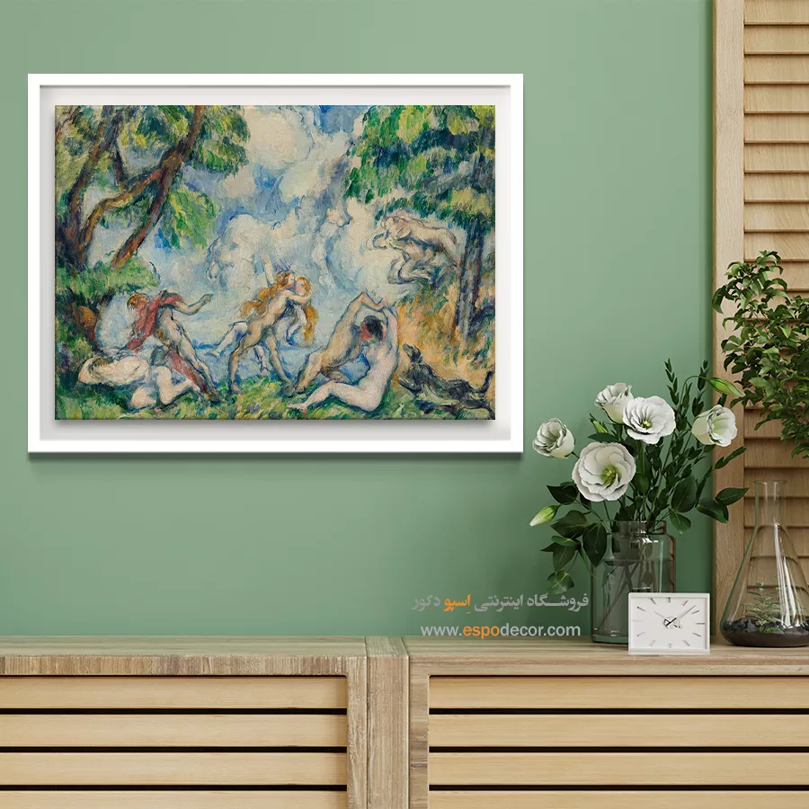 تابلو نقاشی های پل سزان - اسپو دکور