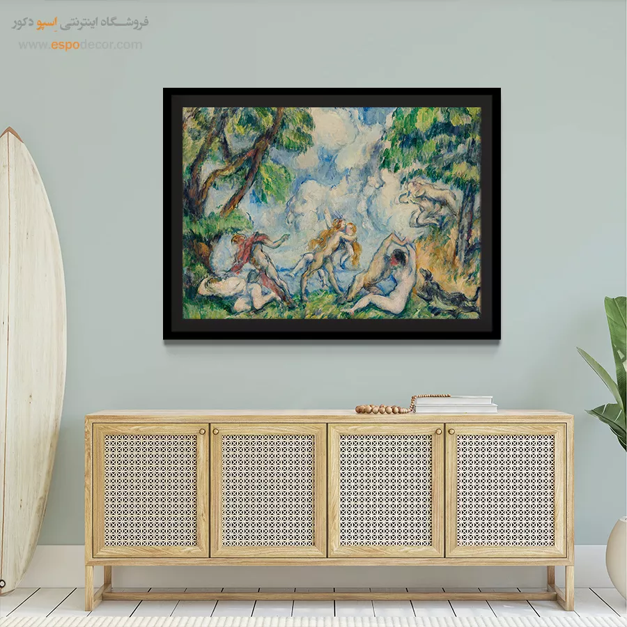 تابلو نقاشی های پل سزان - اسپو دکور