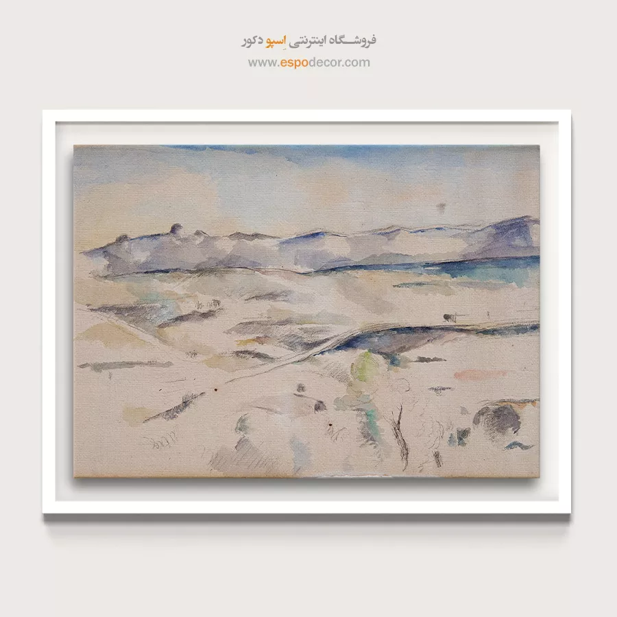 تابلو نقاشی های پل سزان - اسپو دکور