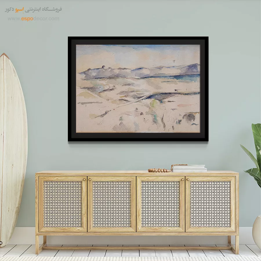 تابلو نقاشی های پل سزان - اسپو دکور