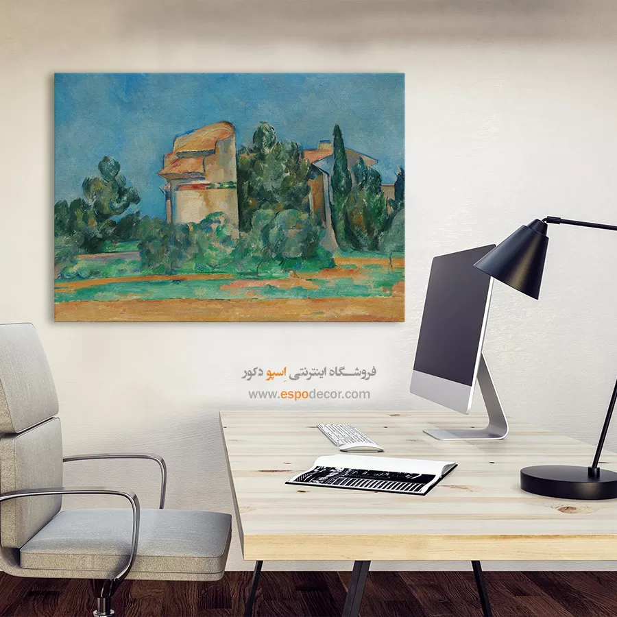 تابلو نقاشی های پل سزان - اسپو دکور