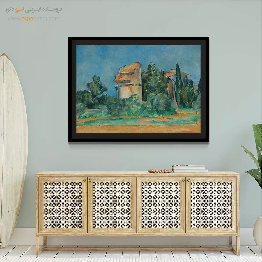 تابلو نقاشی های پل سزان - اسپو دکور