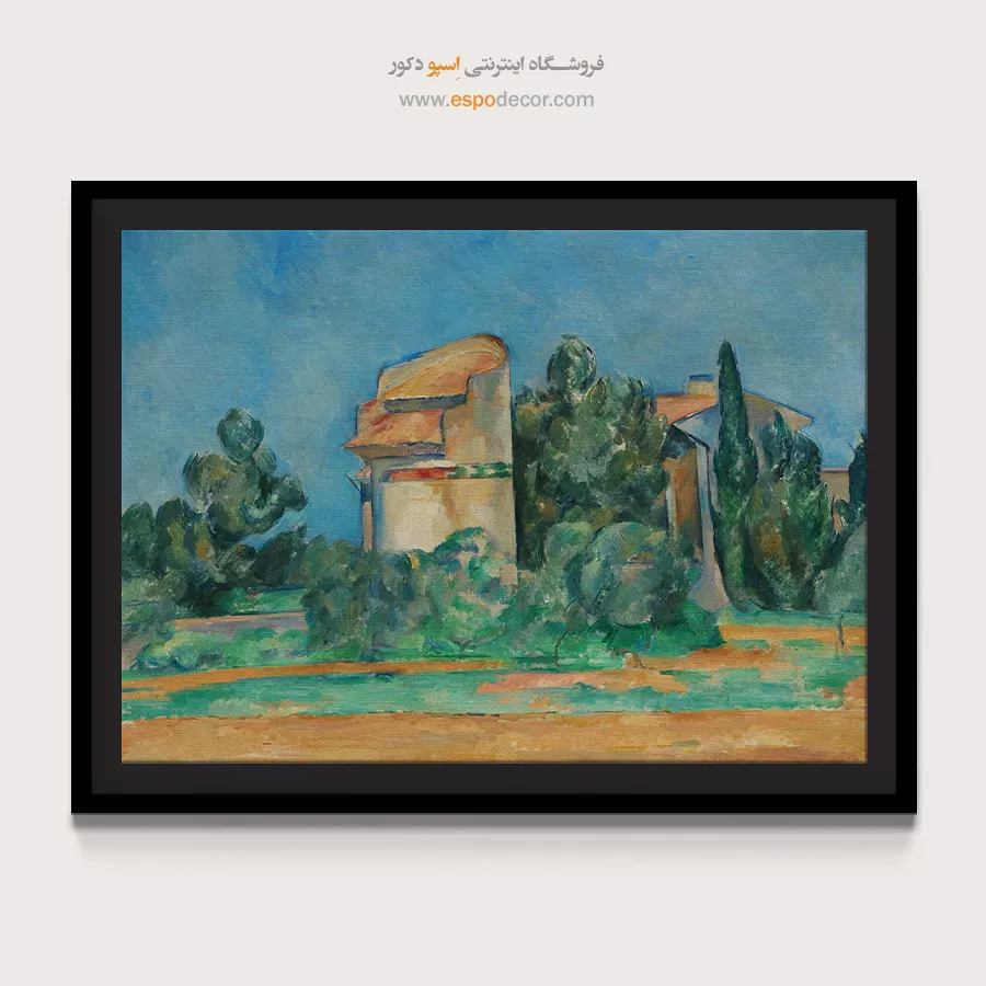 تابلو نقاشی های پل سزان - اسپو دکور