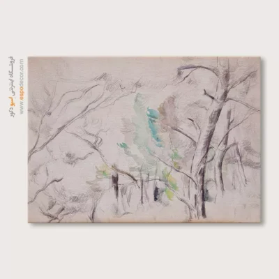 تابلو نقاشی های پل سزان - اسپو دکور