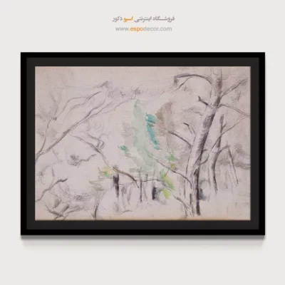 تابلو نقاشی های پل سزان - اسپو دکور