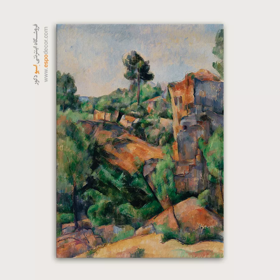 تابلو نقاشی های پل سزان - اسپو دکور