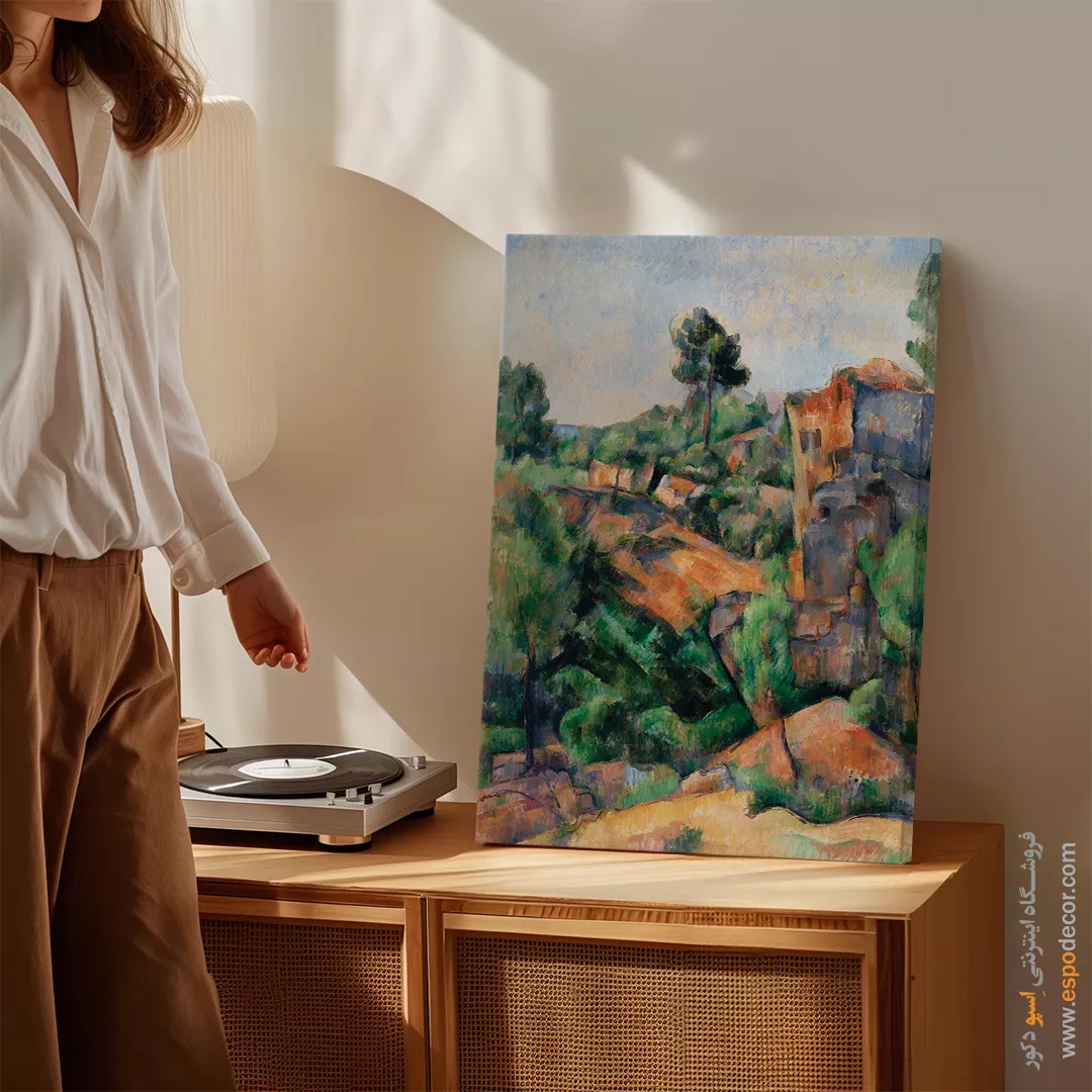 تابلو نقاشی های پل سزان - اسپو دکور