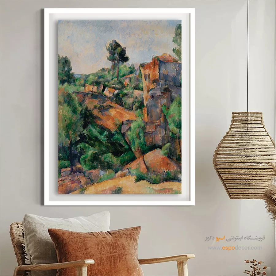 تابلو نقاشی های پل سزان - اسپو دکور
