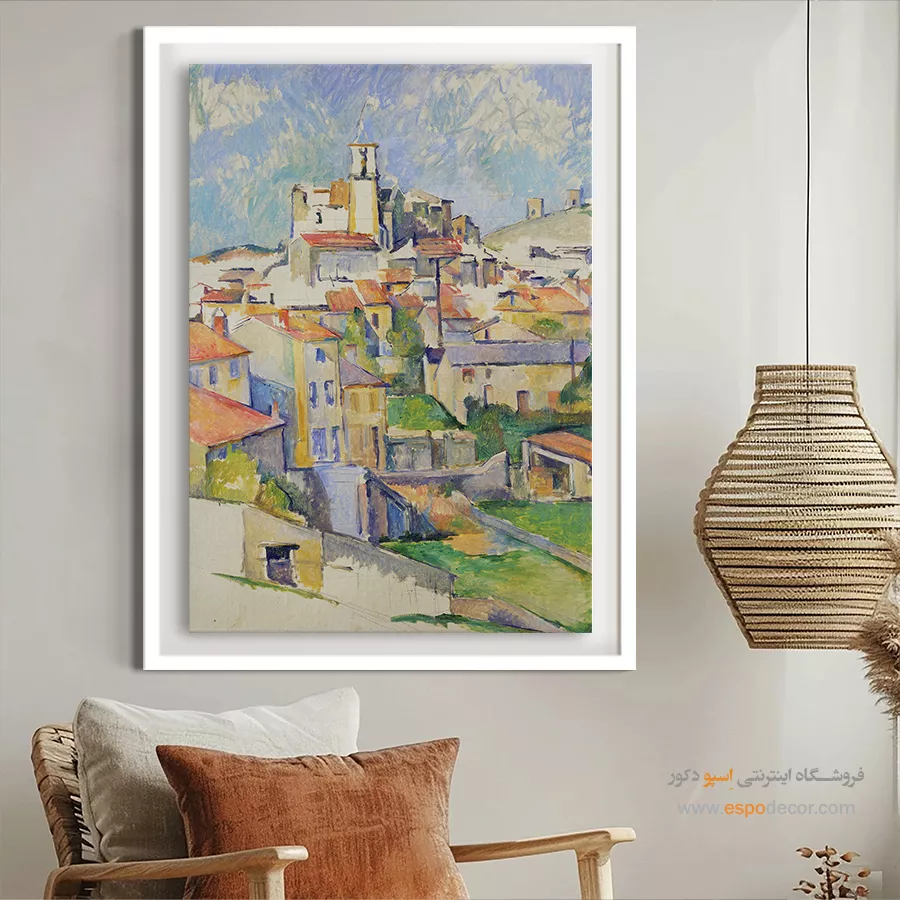 تابلو نقاشی های پل سزان - اسپو دکور