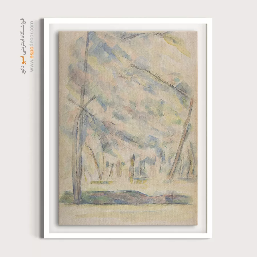 تابلو نقاشی های پل سزان - اسپو دکور