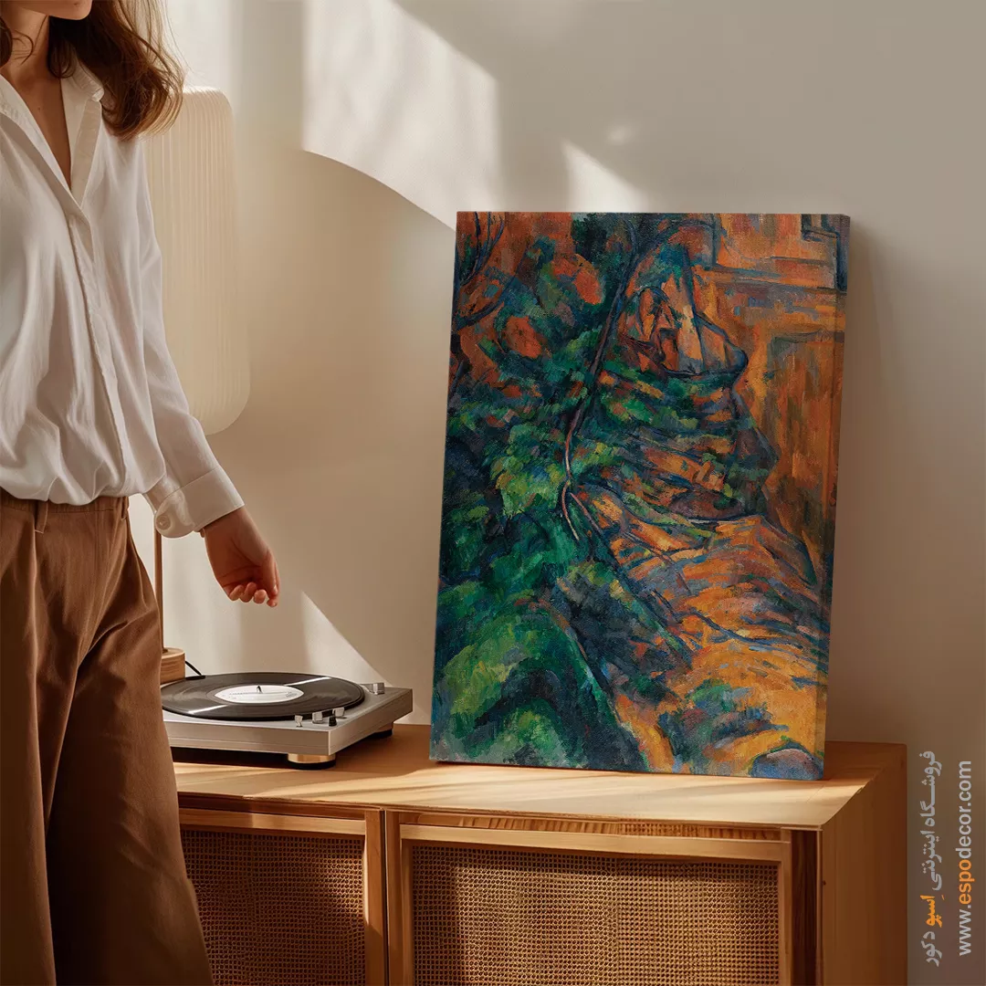 تابلو نقاشی های پل سزان - اسپو دکور