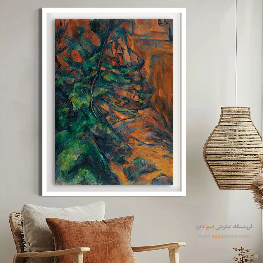 تابلو نقاشی های پل سزان - اسپو دکور