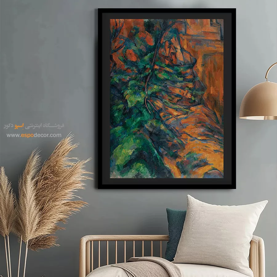 تابلو نقاشی های پل سزان - اسپو دکور