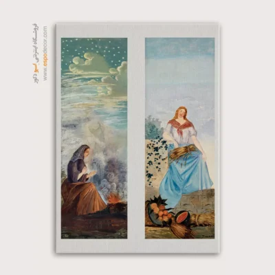 تابلو نقاشی های پل سزان - اسپو دکور