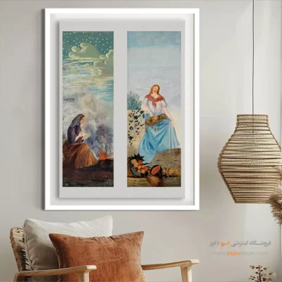 تابلو نقاشی های پل سزان - اسپو دکور