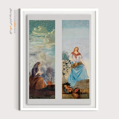 تابلو نقاشی های پل سزان - اسپو دکور