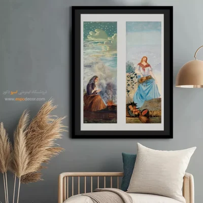 تابلو نقاشی های پل سزان - اسپو دکور