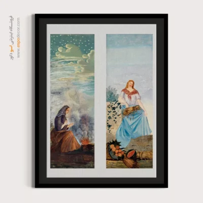 تابلو نقاشی های پل سزان - اسپو دکور