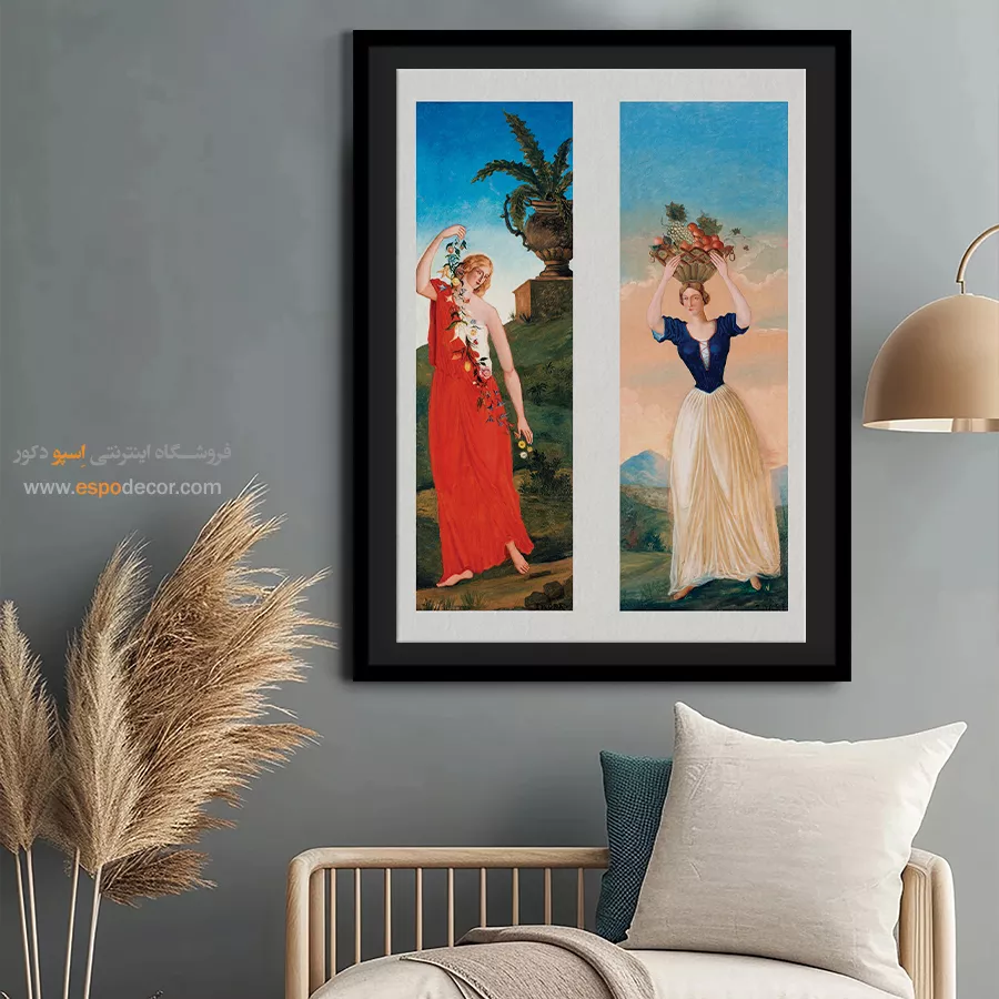 تابلو نقاشی های پل سزان - اسپو دکور