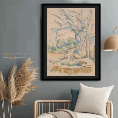 تابلو نقاشی های پل سزان - اسپو دکور