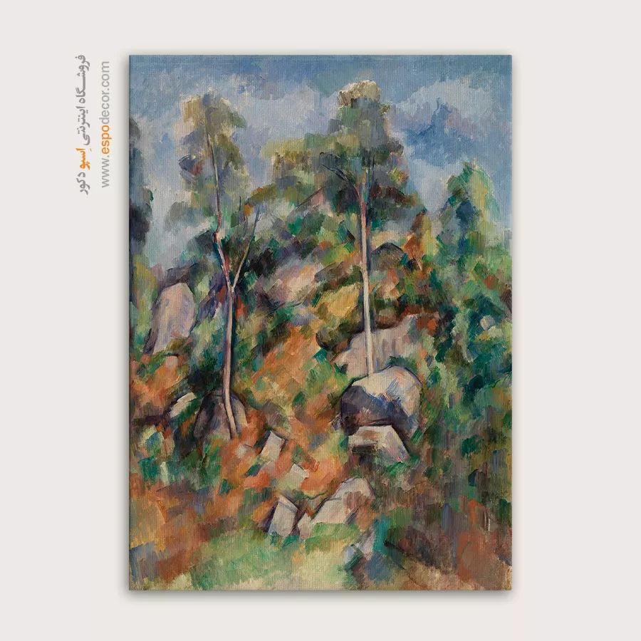 تابلو نقاشی های پل سزان - اسپو دکور