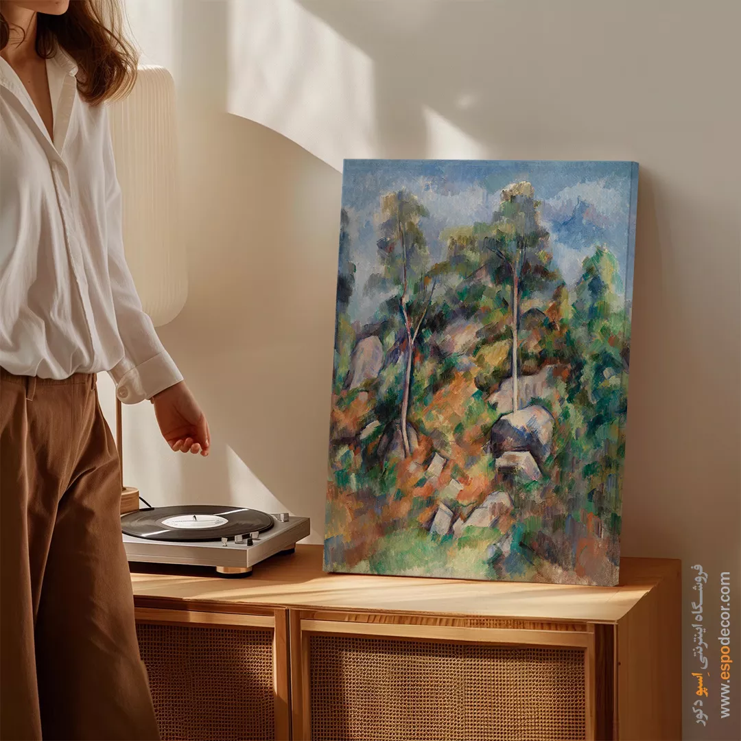 تابلو نقاشی های پل سزان - اسپو دکور