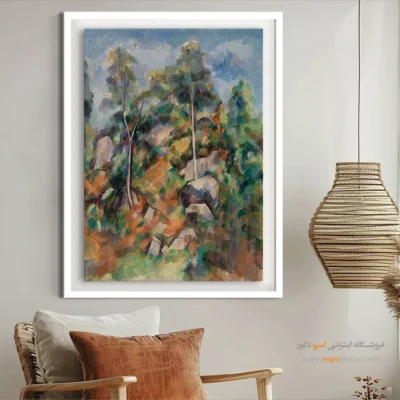 تابلو نقاشی های پل سزان - اسپو دکور