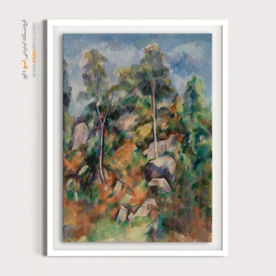تابلو نقاشی های پل سزان - اسپو دکور
