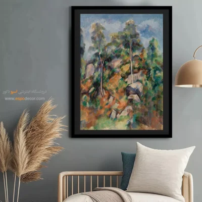 تابلو نقاشی های پل سزان - اسپو دکور
